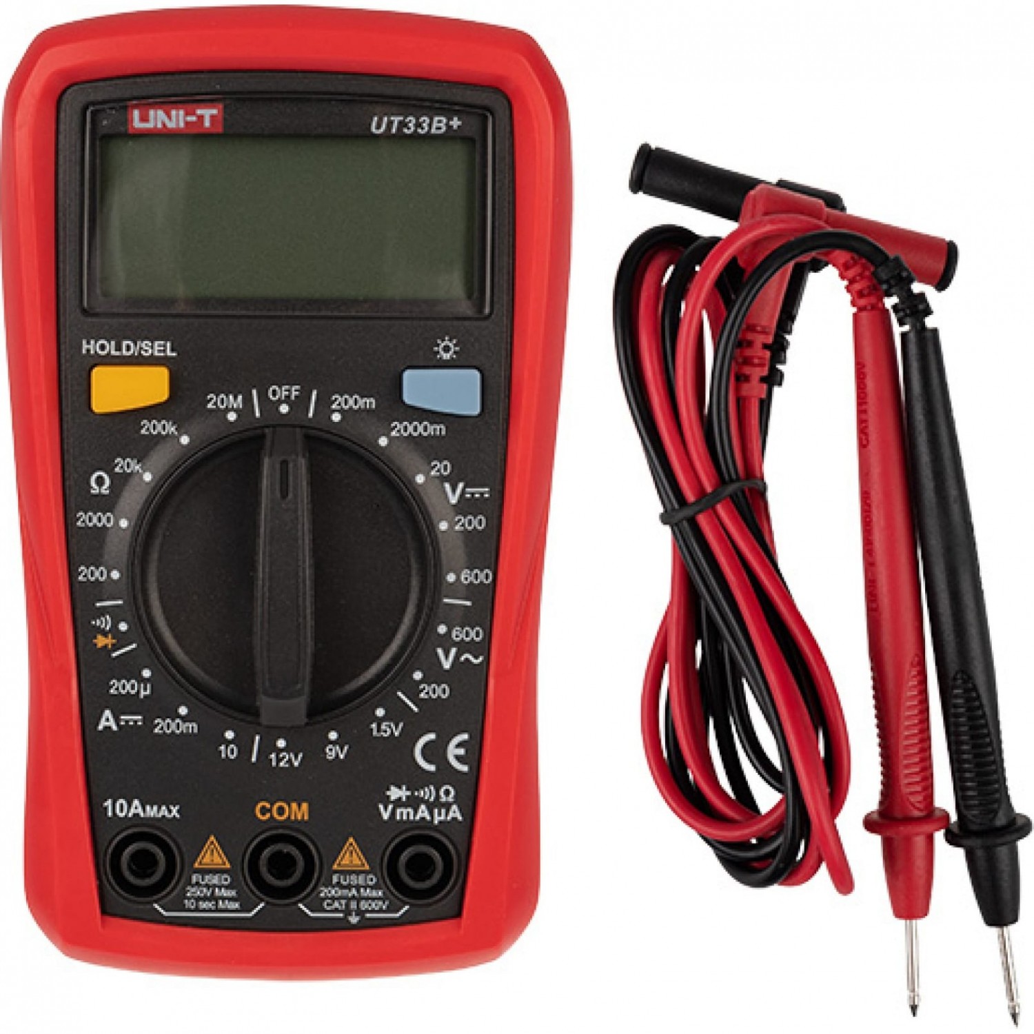 Мультиметр UNI-T UT33B+ 13-0056. Купить Мультиметры на Официальном ...